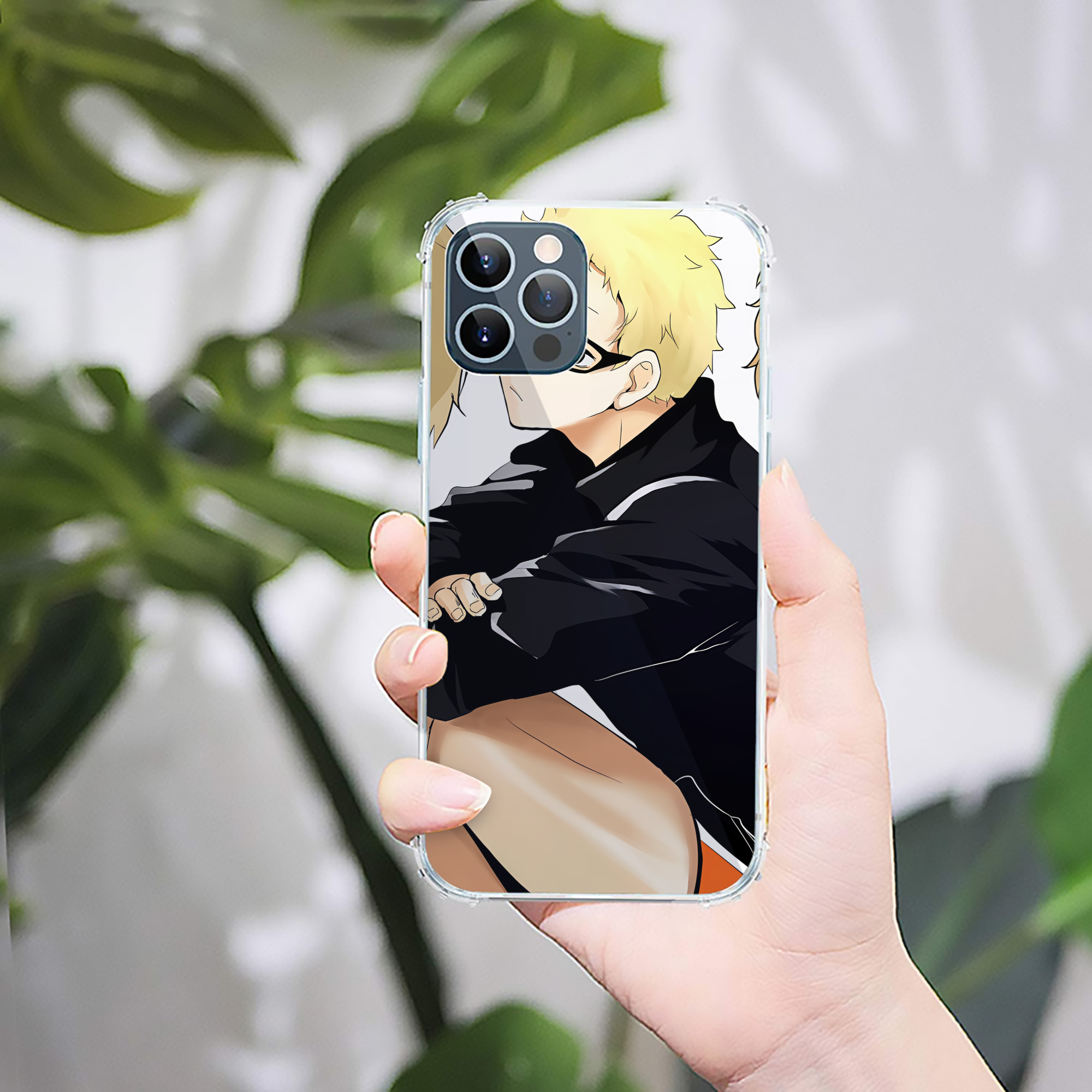 （画像用） ハイキュー!! Haikyu!! 【iPhone 12シリーズ対応】透明スマホケース（クリアソフトケース）